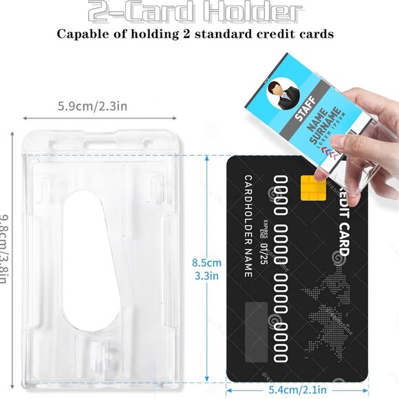 Heavy Duty Retractable Lanyard - Breakaway Lanyards for ID Badges Keys, Retracta - Picture 3 of 8